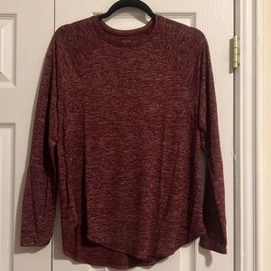 Hollister Maroon long sleeve